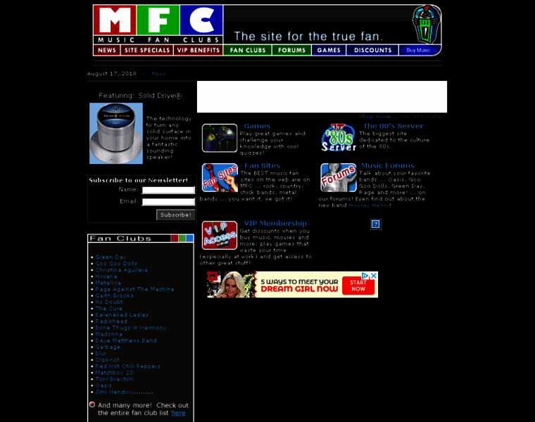 Musicfanclubs.org thumbnail Musicfanclubs.org thumbnail