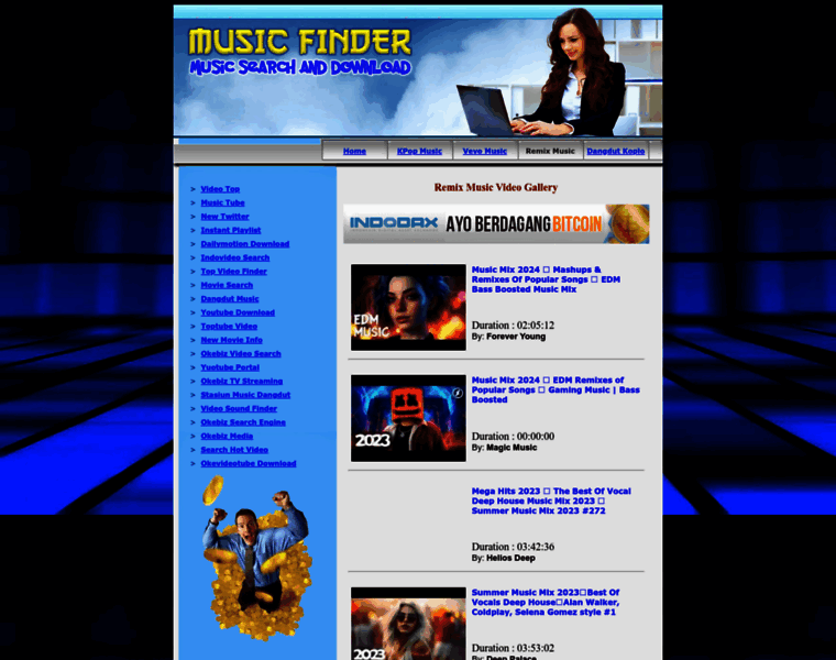 Musicfinder.890m.com thumbnail