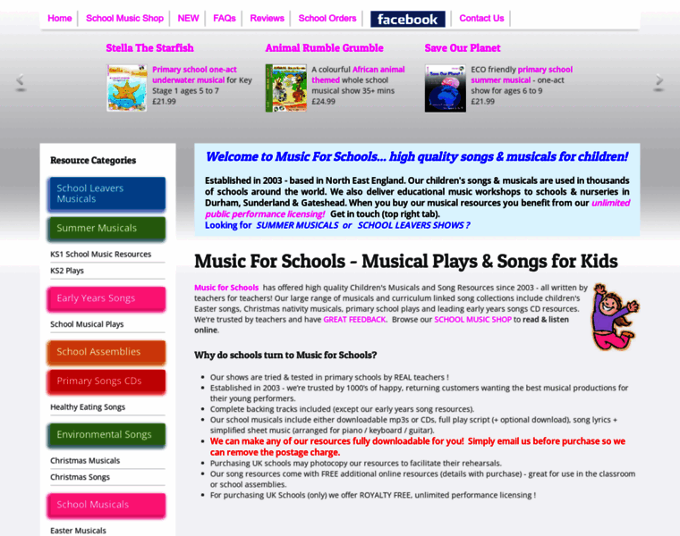 Musicforschools.org.uk thumbnail