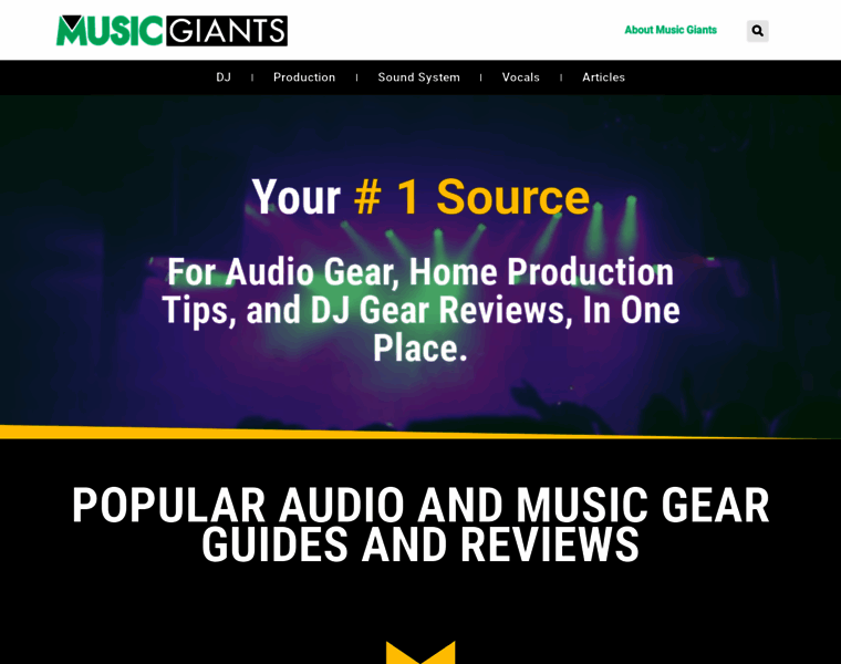 Musicgiants.com thumbnail