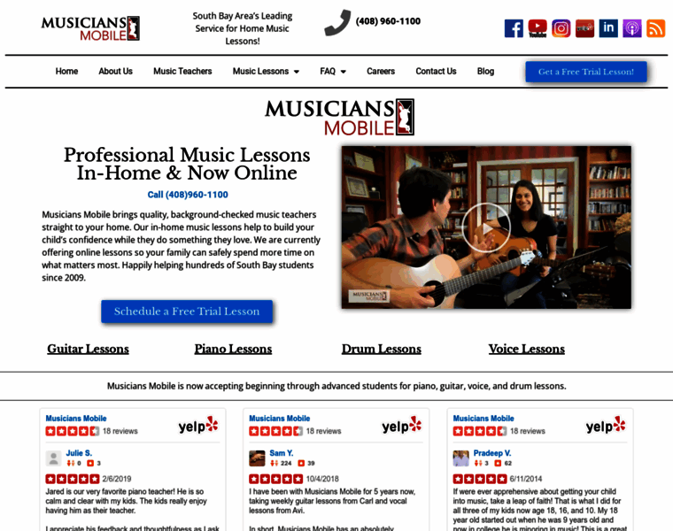 Musiciansmobile.com thumbnail