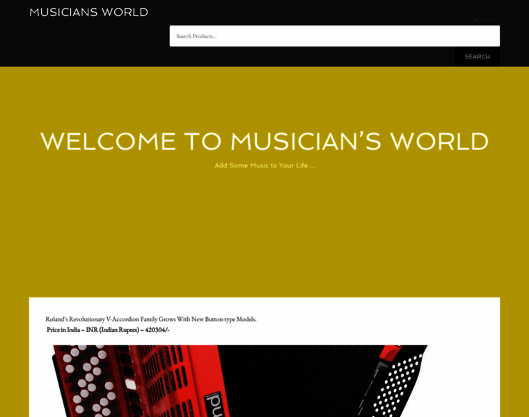 Musiciansworldonline.com thumbnail