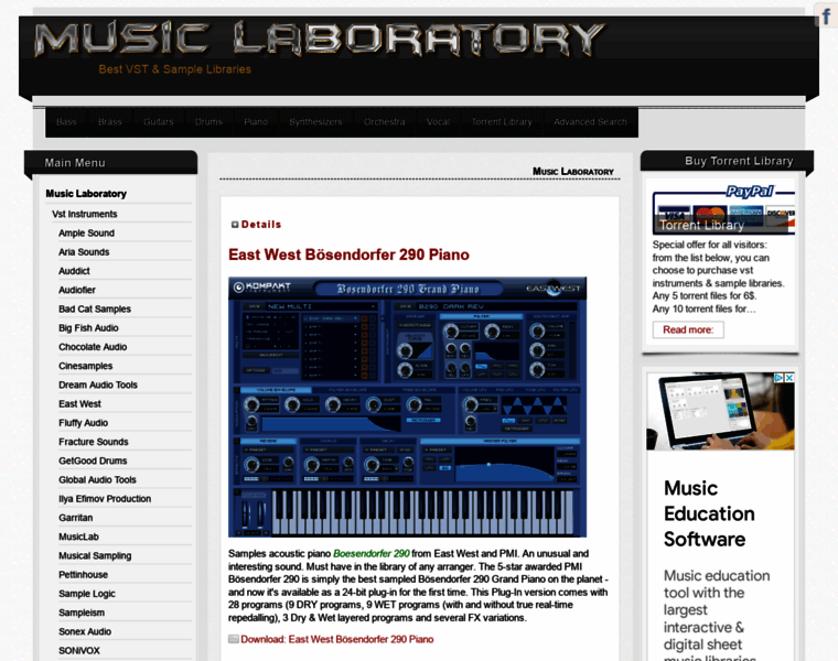 Musiclaboratory.org thumbnail