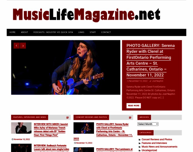 Musiclifemagazine.net thumbnail