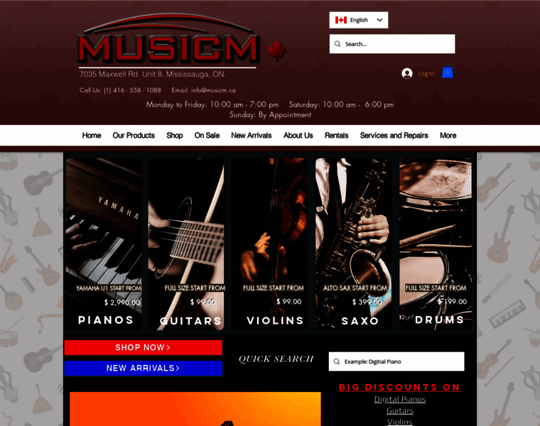 Musicm.ca thumbnail