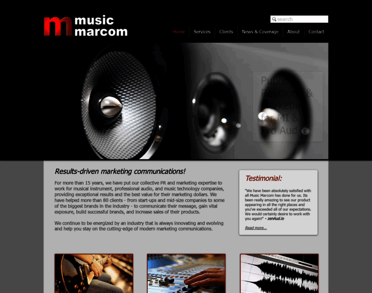Musicmarcom.com thumbnail