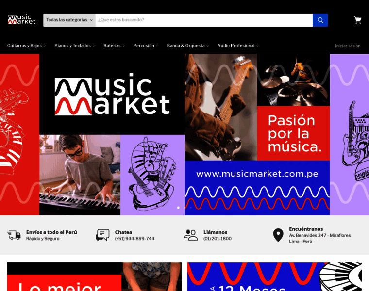 Musicmarket.com.pe thumbnail