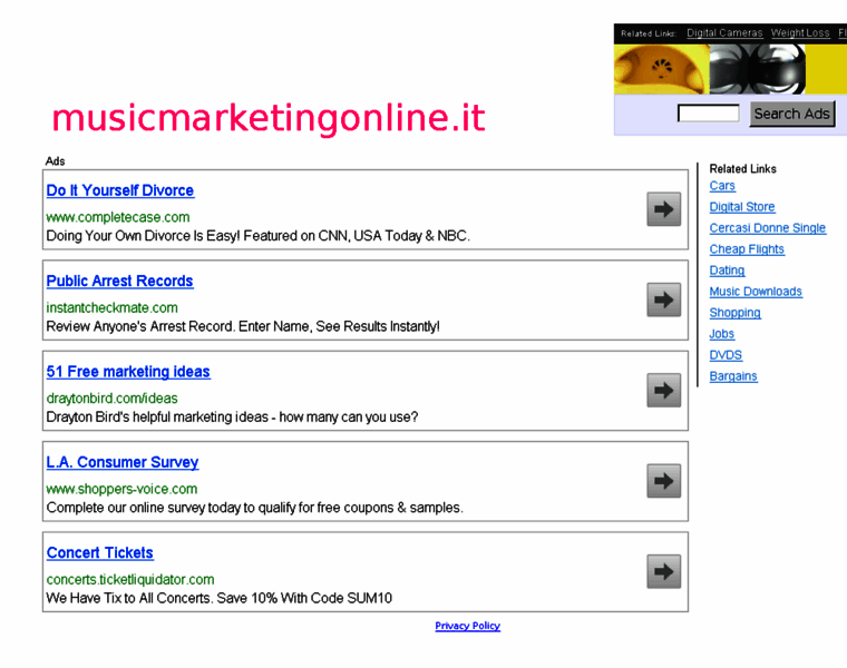 Musicmarketingonline.it thumbnail