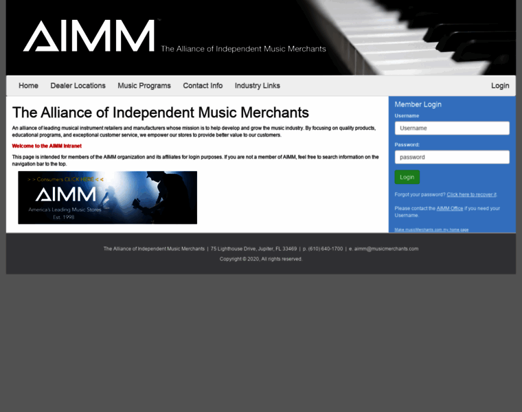 Musicmerchants.com thumbnail