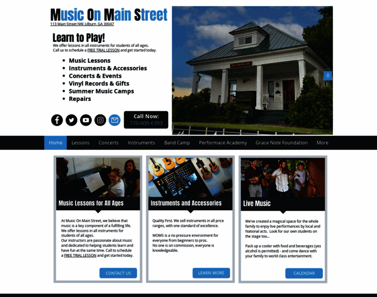 Musiconmainstreetlilburn.com thumbnail