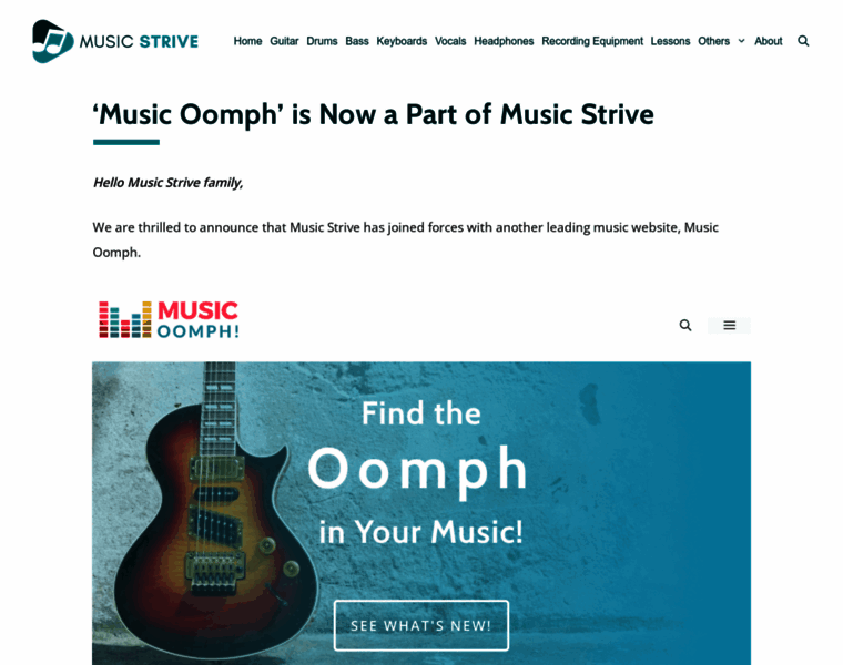 Musicoomph.com thumbnail