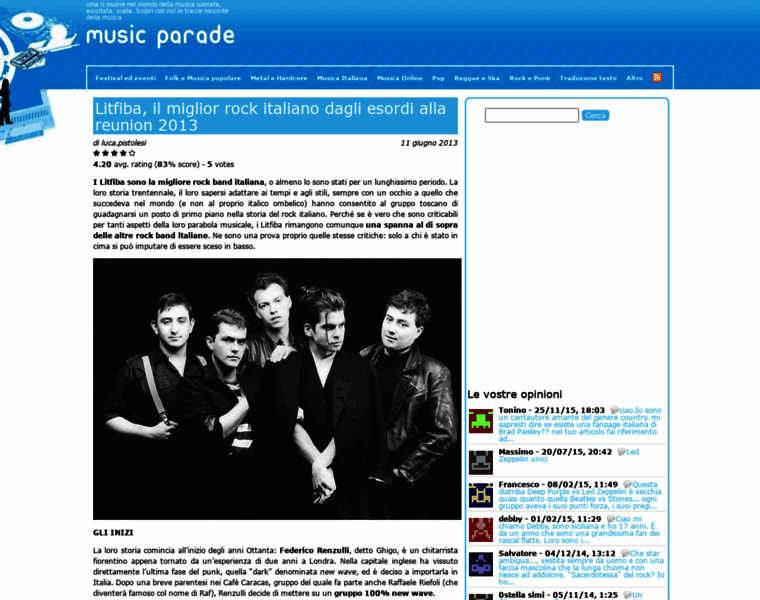 Musicparade.it thumbnail