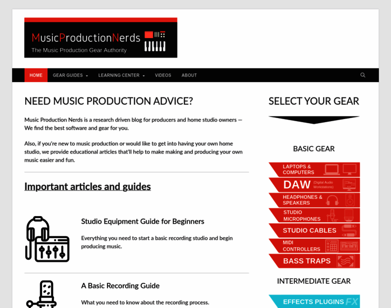 Musicproductionnerds.com thumbnail