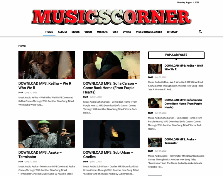 Musicscorner.com thumbnail