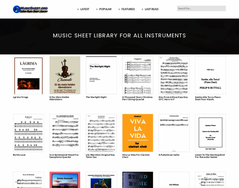 Musicsheets.org thumbnail