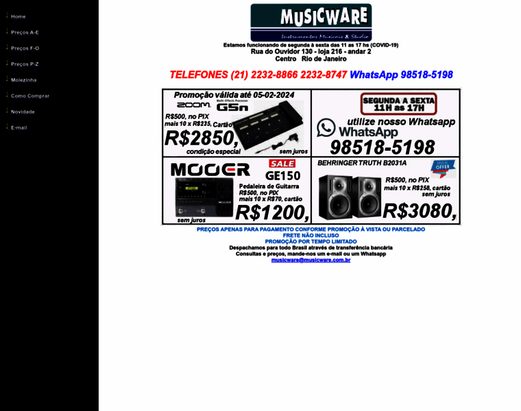 Musicware.com.br thumbnail