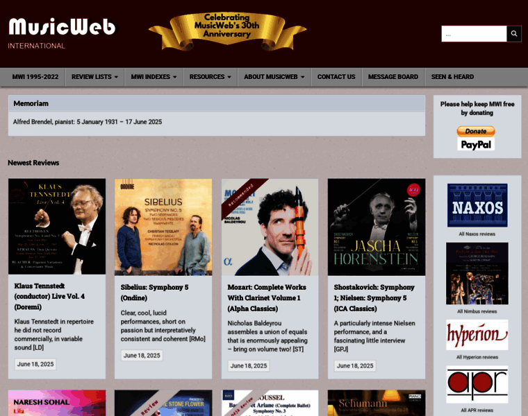 Musicwebinternational.com thumbnail Musicwebinternational.com thumbnail