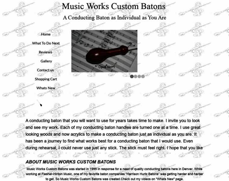 Musicworkscustombatons.com thumbnail