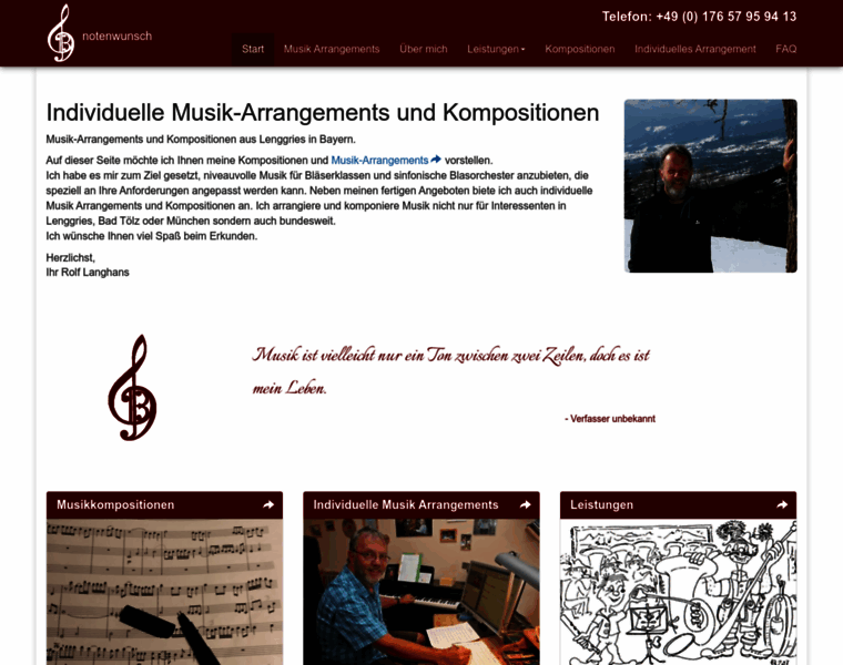 Musik-arrangement.de thumbnail
