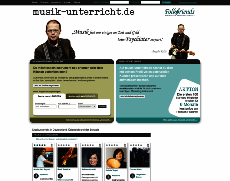 Musik-unterricht.de thumbnail