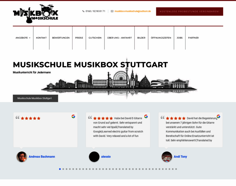 Musikbox-stuttgart.de thumbnail