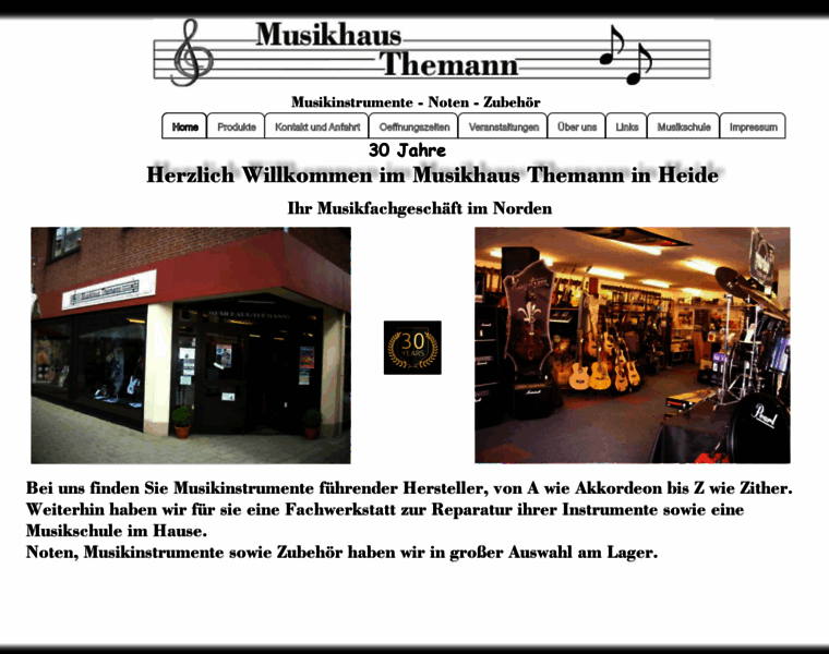 Musikhaus-themann.de thumbnail