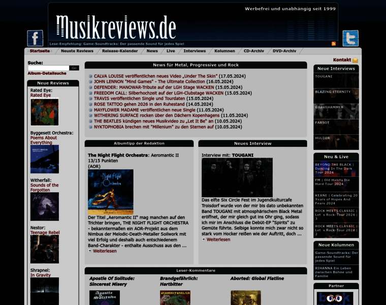 Musikreviews.de thumbnail