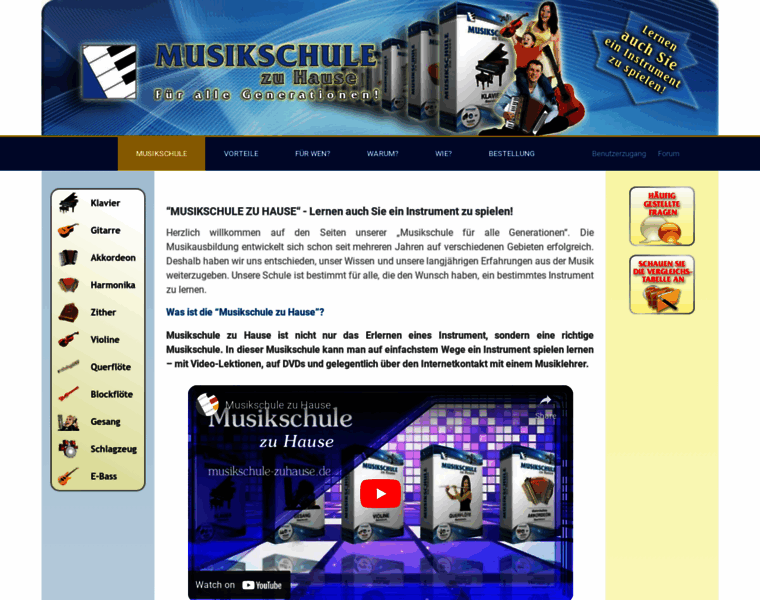 Musikschule-zuhause.de thumbnail