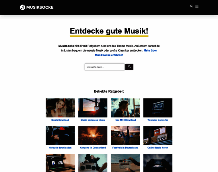 Musiksocke.de thumbnail