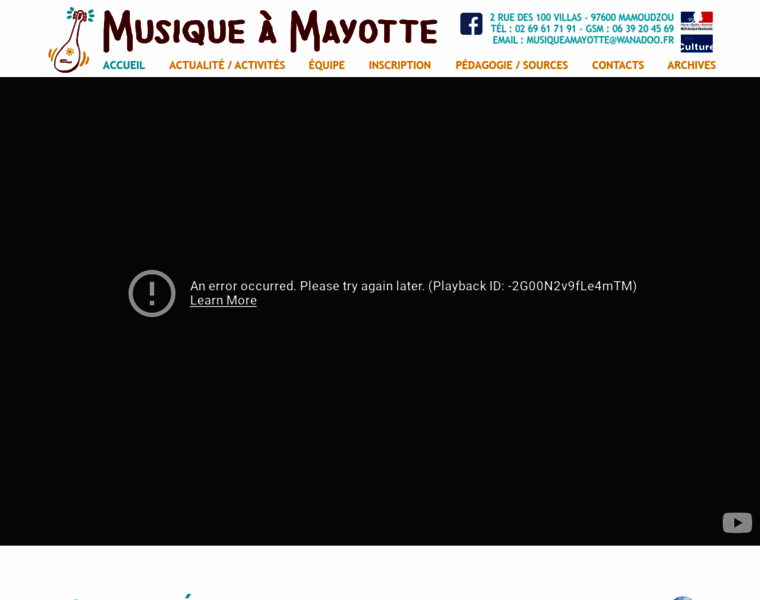 Musiqueamayotte.com thumbnail