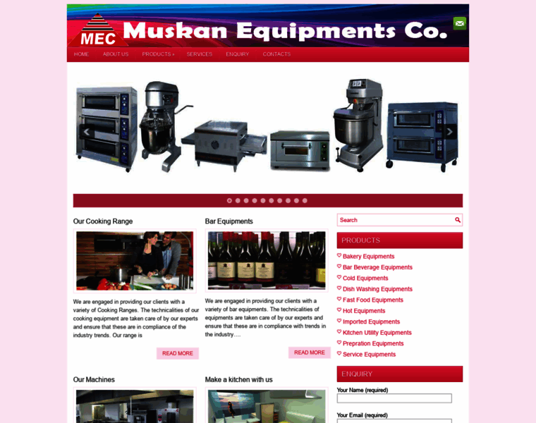 Muskanequipments.com thumbnail
