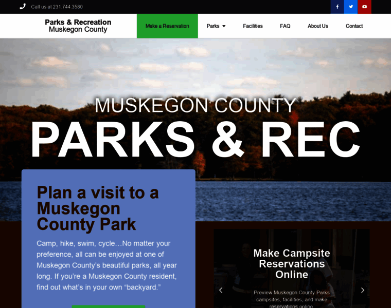 Muskegoncountyparks.org thumbnail