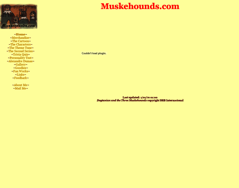 Muskehounds.com thumbnail