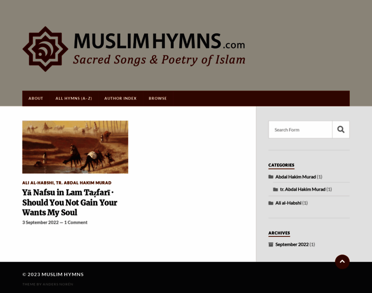 Muslimhymns.com thumbnail