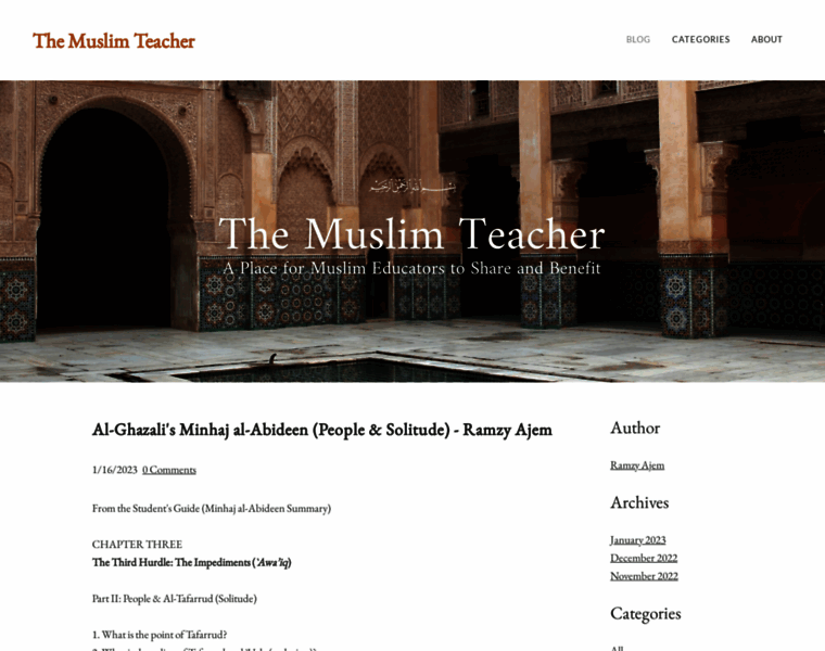 Muslimteacher.ca thumbnail