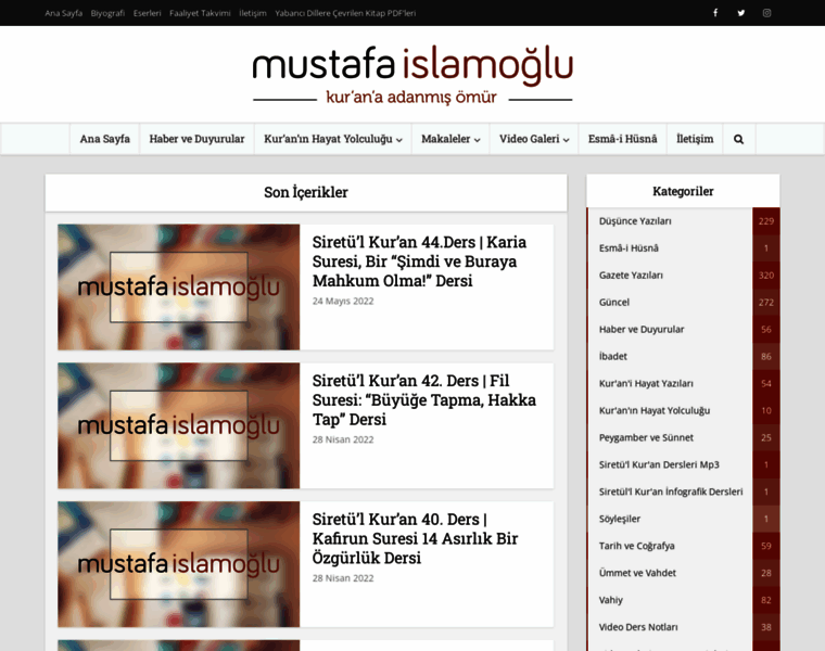 Mustafaislamoglu.com thumbnail