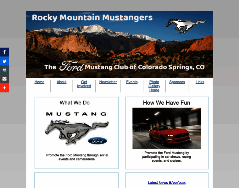 Mustangers.com thumbnail