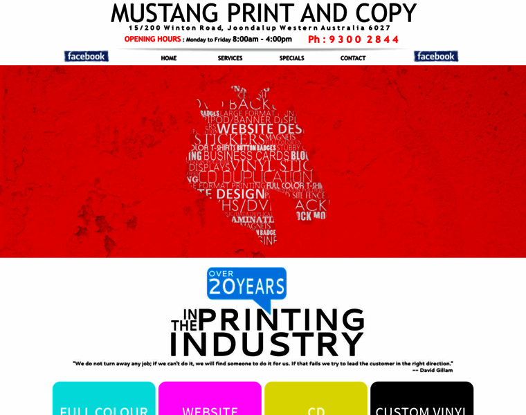 Mustangprint.com.au thumbnail