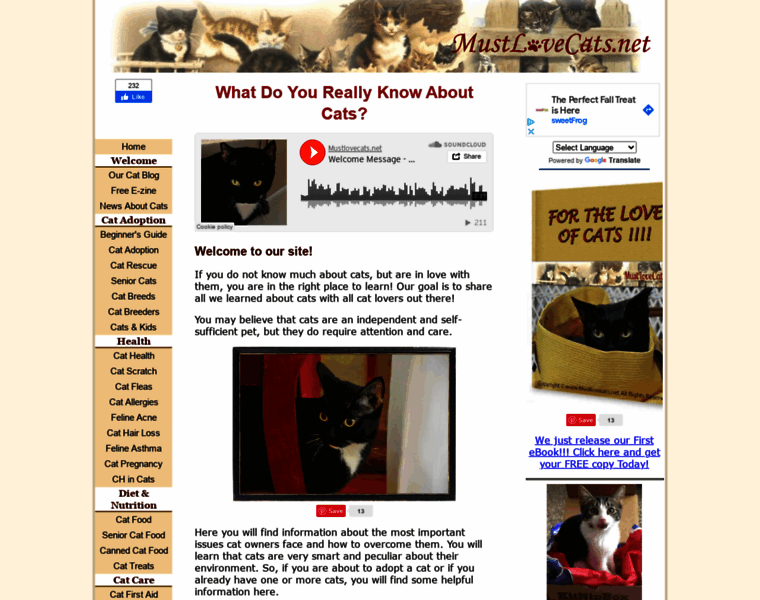 Mustlovecats.net thumbnail