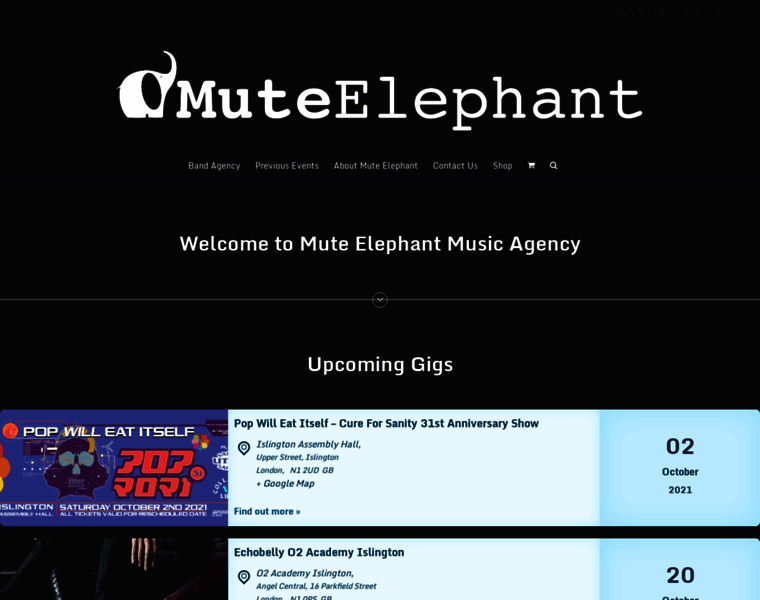 Mute-elephant-music.co.uk thumbnail