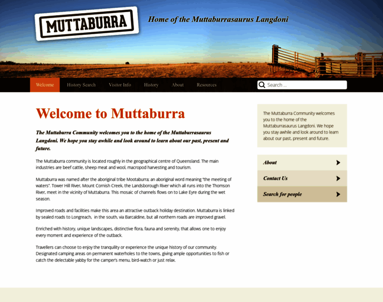 Muttaburra.com thumbnail