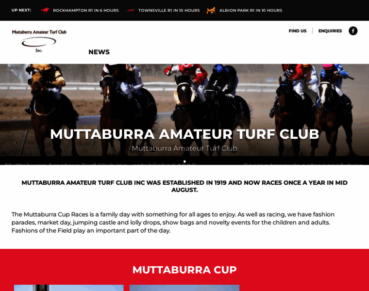 Muttaburraraces.com thumbnail