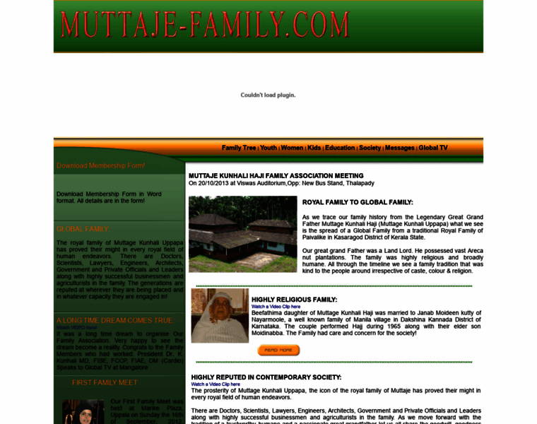 Muttaje-family.com thumbnail