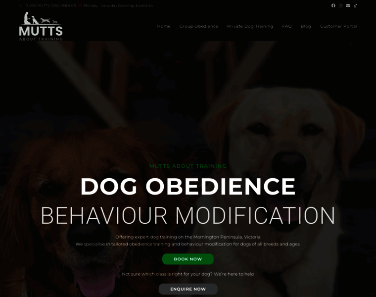 Muttsabouttraining.com.au thumbnail Muttsabouttraining.com.au thumbnail