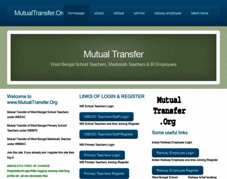 Mutualtransfer.org thumbnail