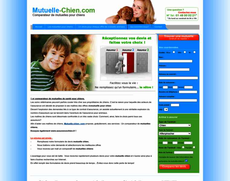 Mutuelle-chien.com thumbnail