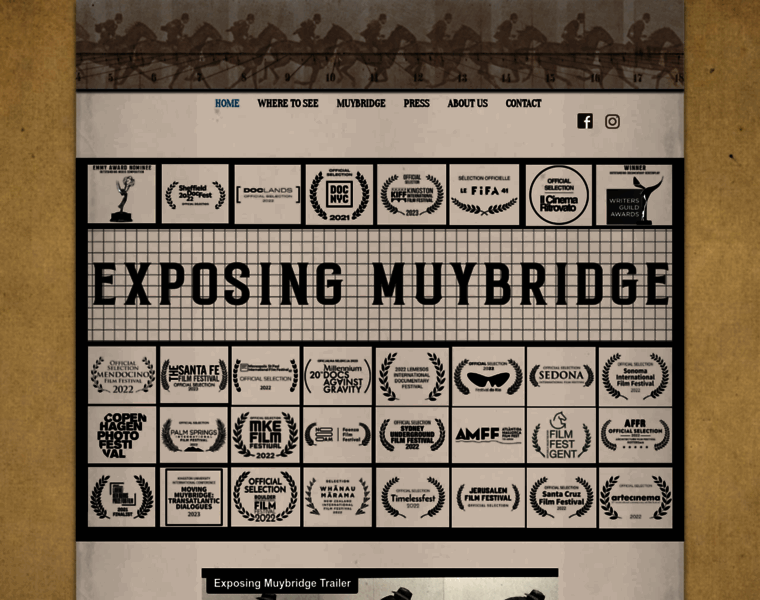 Muybridgethemovie.com thumbnail