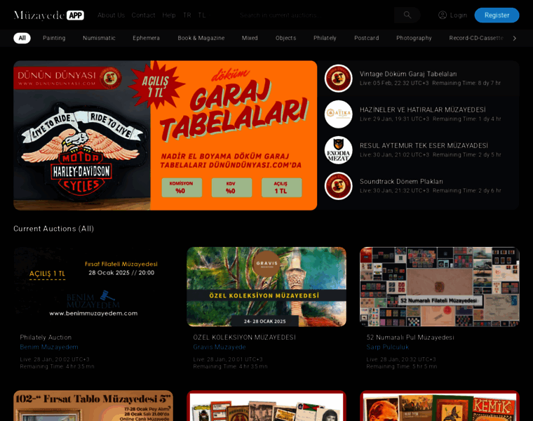 Muzayedeapp.com thumbnail