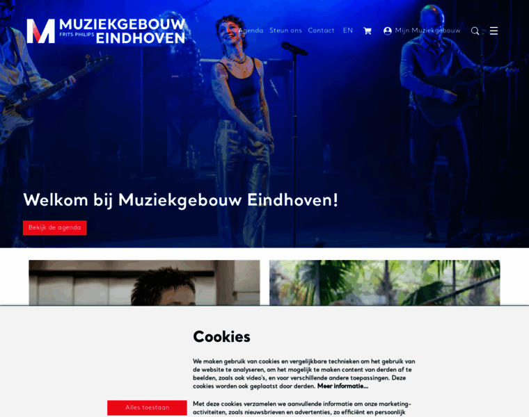 Muziekgebouweindhoven.nl thumbnail