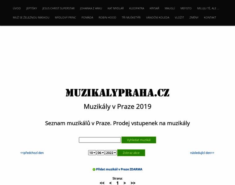 Muzikalypraha.cz thumbnail